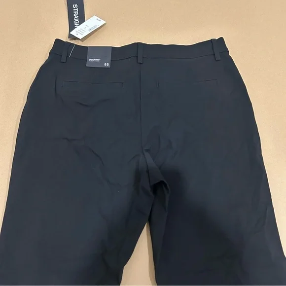 NWT Ricki's Black Womens Pants- size 8 short- straight fit- dress pants- casual - Picture 5 of 7